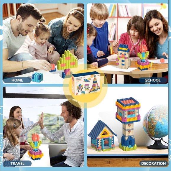 STEM Building Toy Solid Plastic Construction Set(NWT) - Picture 6 of 7